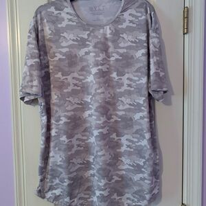 BYLT Basics Light Gray Camo Tee